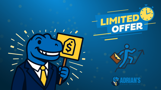 Limited-Time Sale: Our Standard Résumé Service Is Now $30 (Was $50)